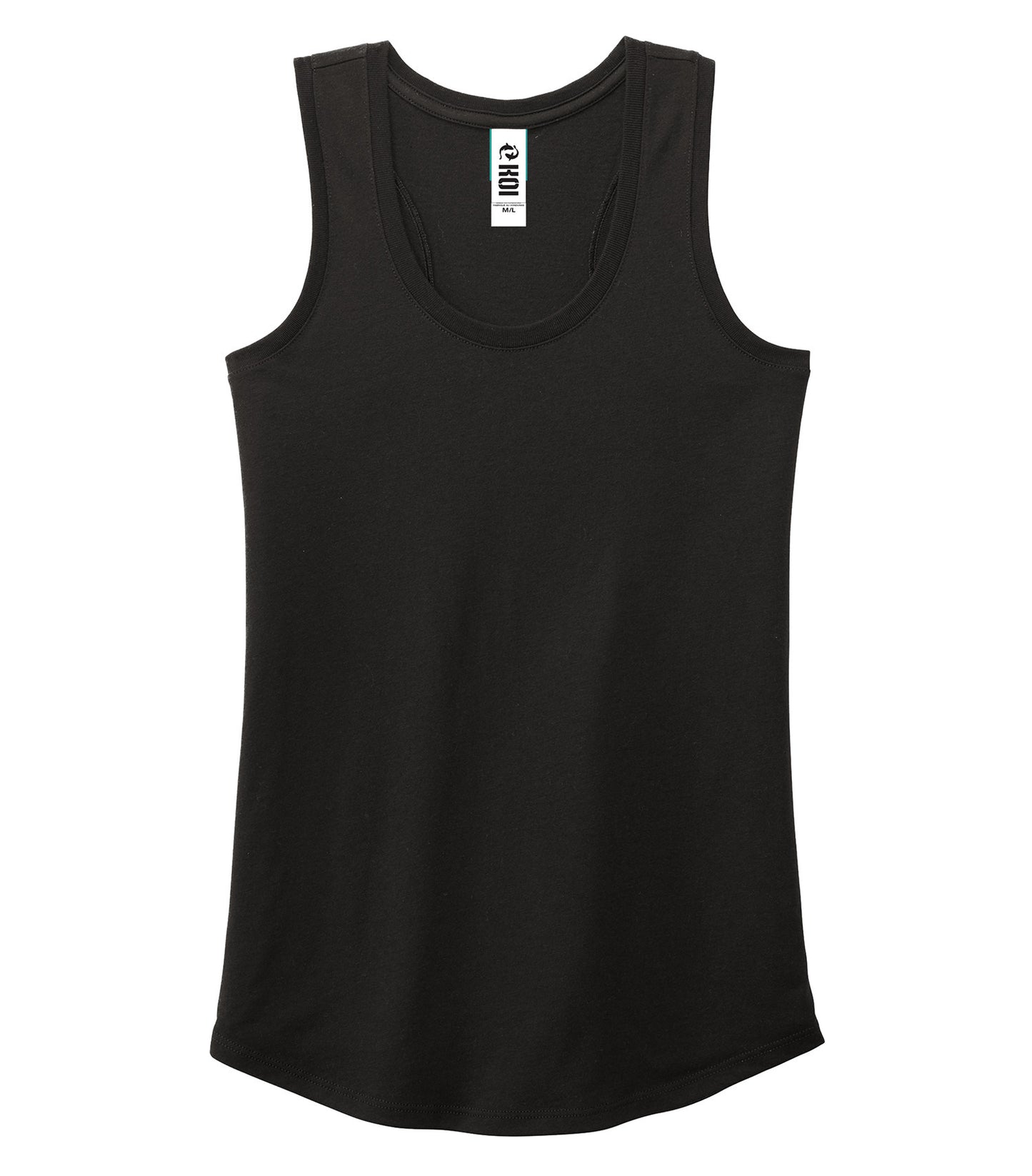 KOI Element Triblend Racerback Ladies' Tank - Black