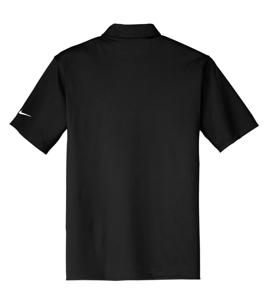 NIKE Dri-FIT VERTICAL MESH POLO - Black