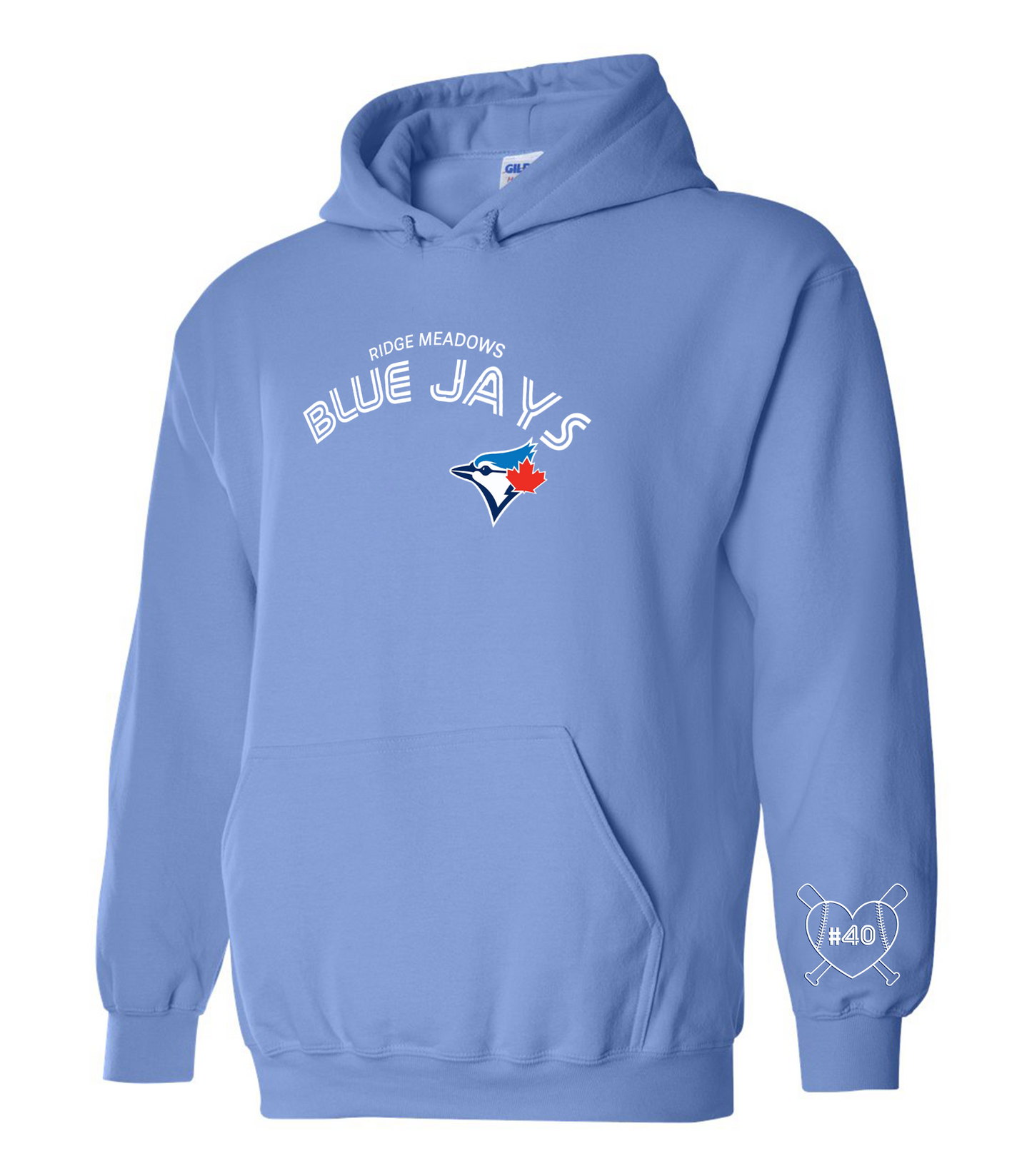 RIDGE MEADOWS BLUE JAYS - ADULT HOODIES