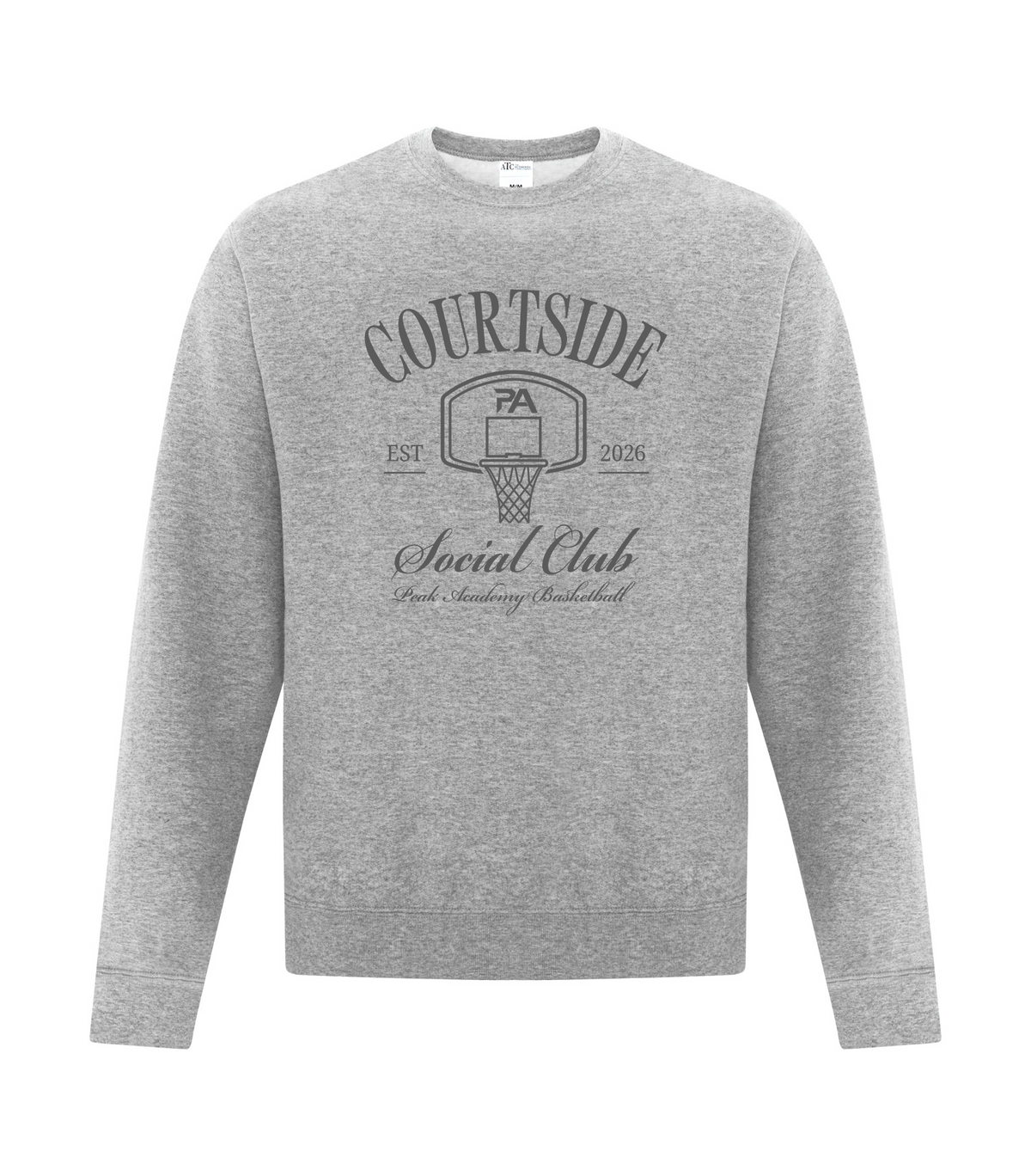 PEAK ACADEMY COURTSIDE CLASSIC CREWNECK