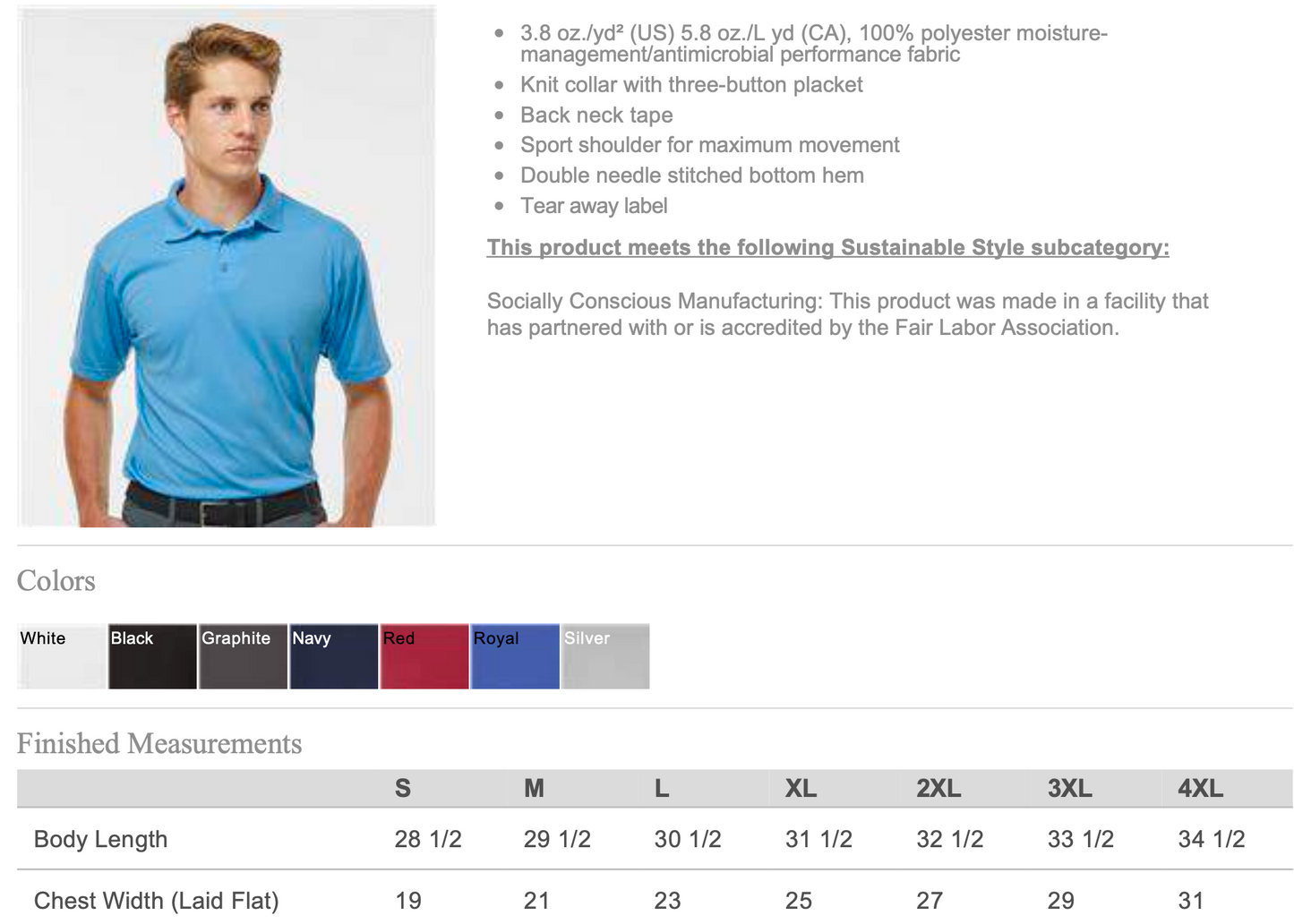 SCORE Polo Shirts