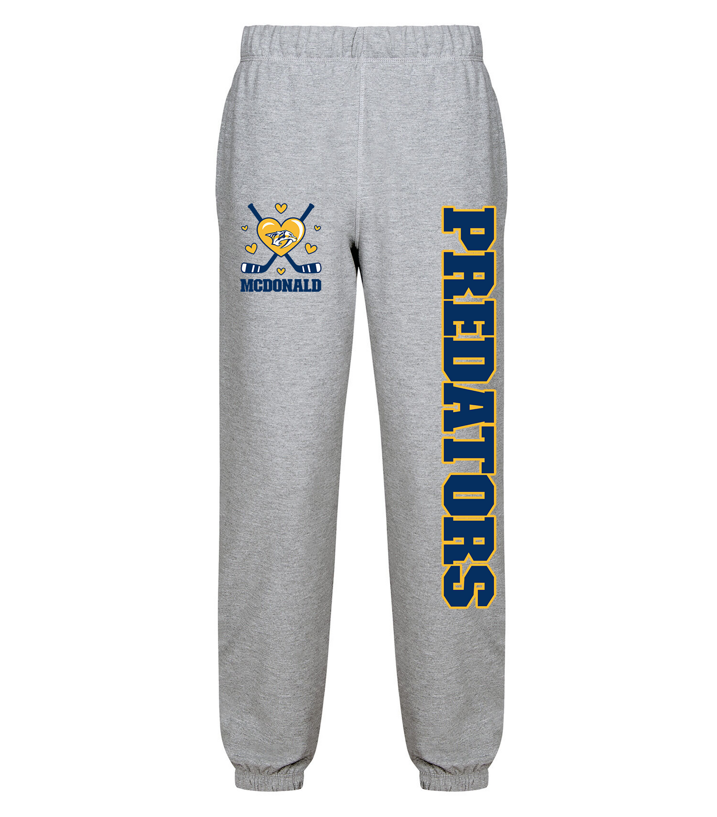 TRI-CITIES FEMALE ICE HOCKEY PREDATORS - ADULT SWEATPANTS