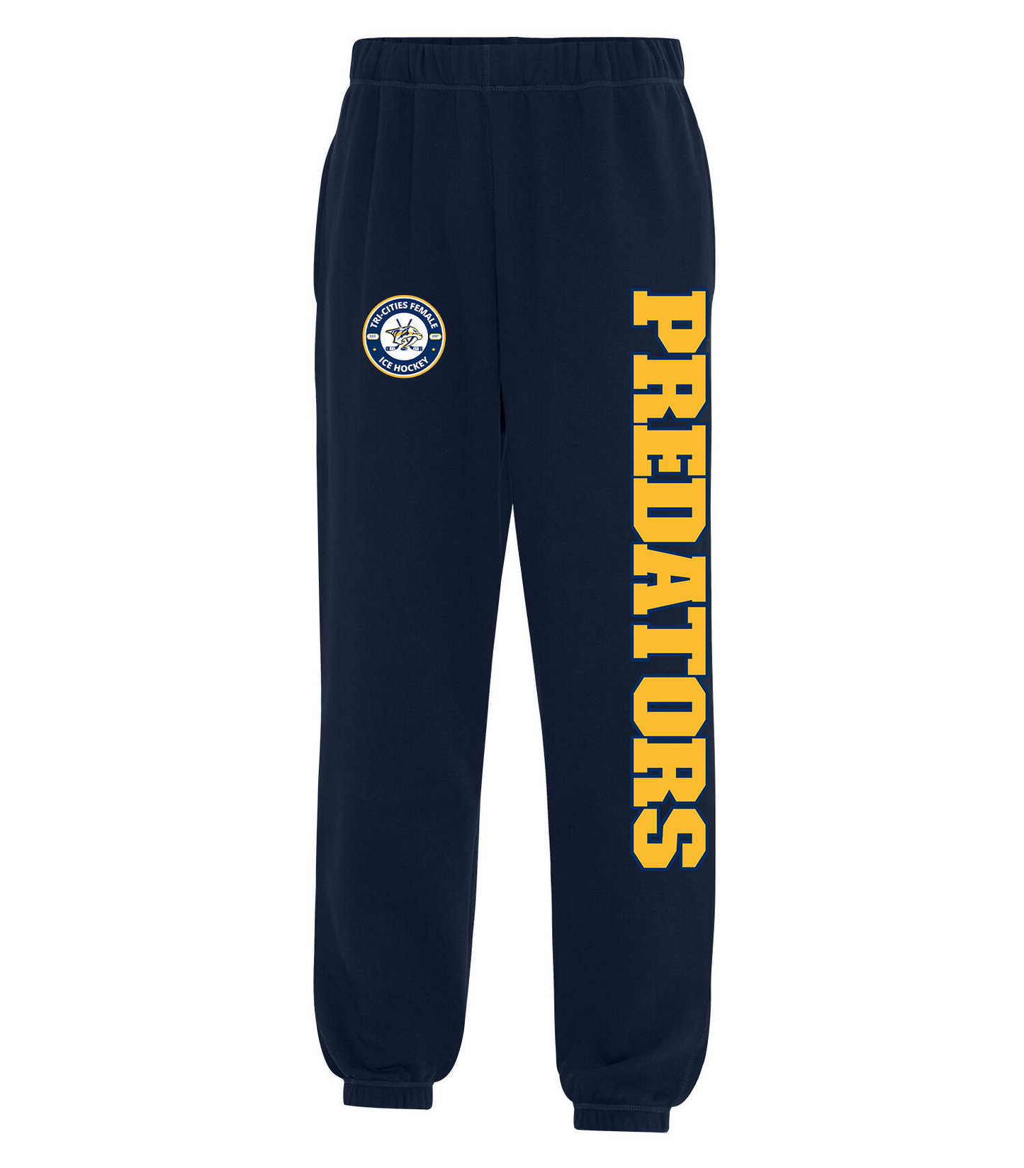 TRI-CITIES FEMALE ICE HOCKEY PREDATORS - ADULT SWEATPANTS