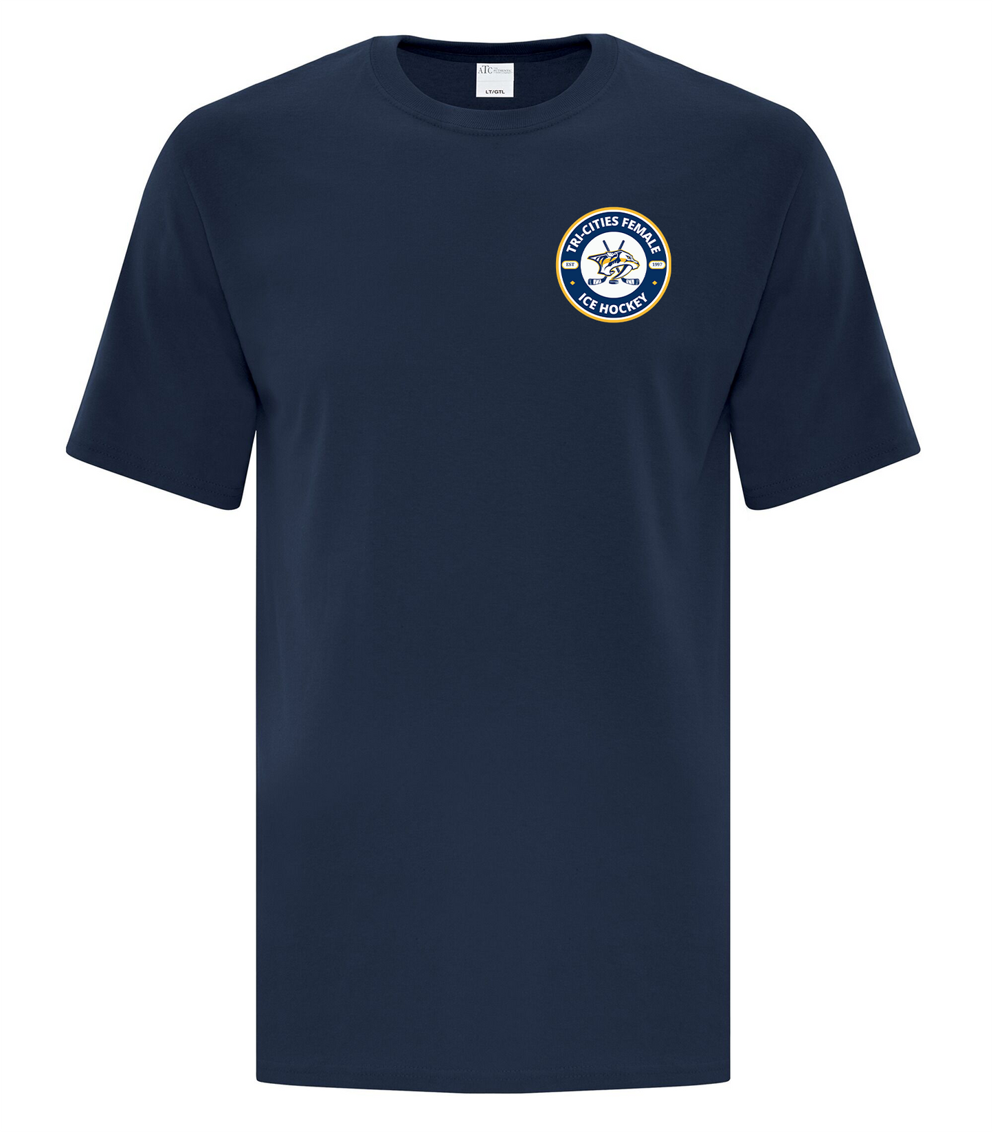 TRI-CITIES FEMALE ICE HOCKEY PREDATORS TEES - ADULT