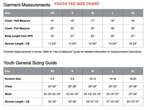 LRC MINIS YOUTH TEES