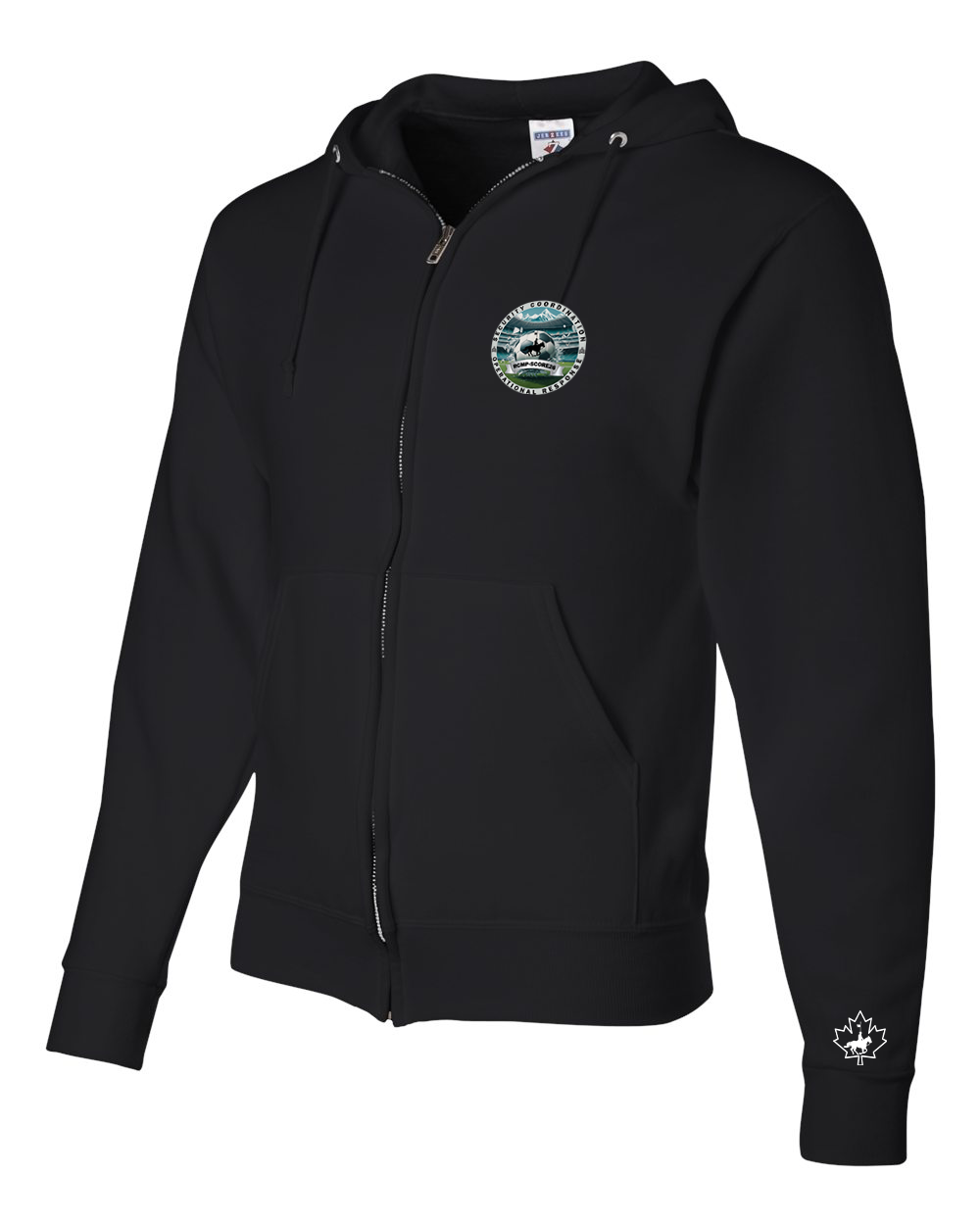 SCORE ZIP HOODIES