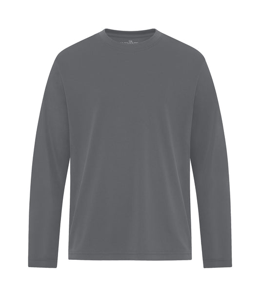 ATC ESSENTIAL® PERFORMANCE LONG SLEEVE YOUTH TEE - Coal Grey