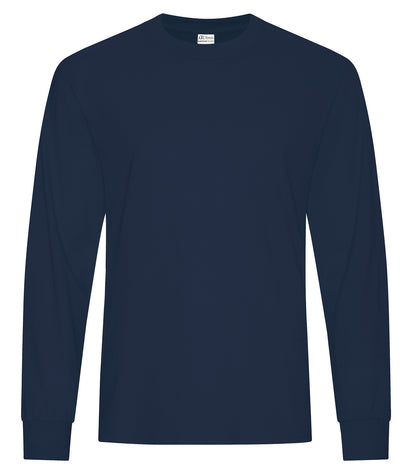ATC Everyday Cotton Blend Long Sleeve T-Shirt - Navy