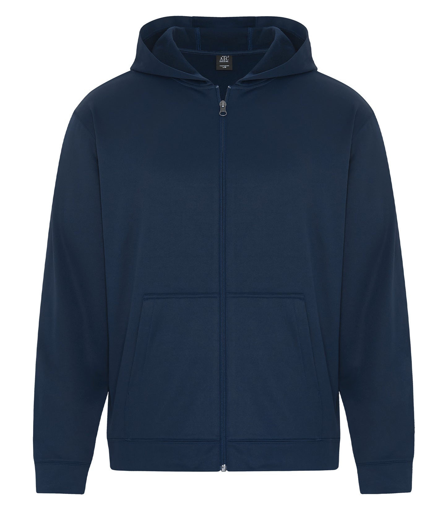 ATC ESSENTIAL PERFORMANCE FULL ZIP HOODIE (ATCF2110) - True Navy