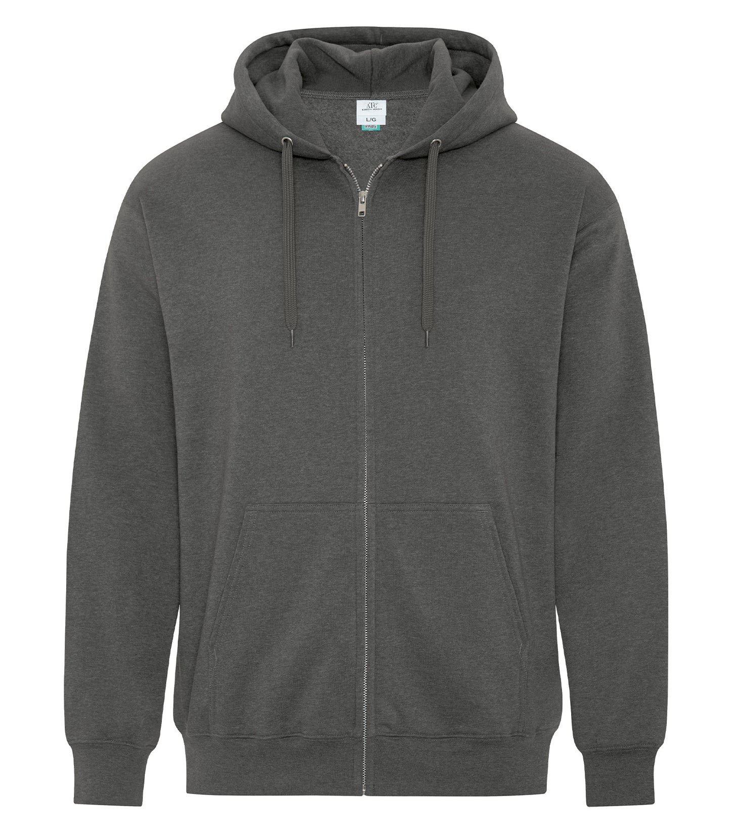 ATC TOURBILLON FLEECE FULL ZIP HOODIE (ATCF6600) - Pewter