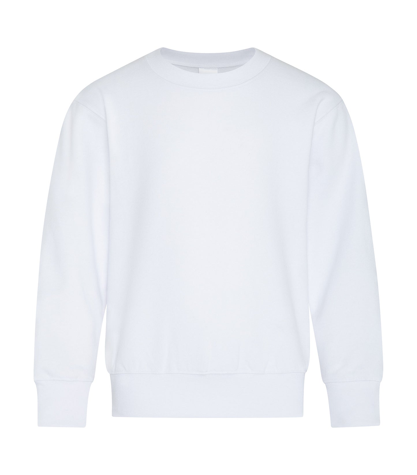 ATC Everyday Fleece Crewneck Youth Sweatshirt. - White