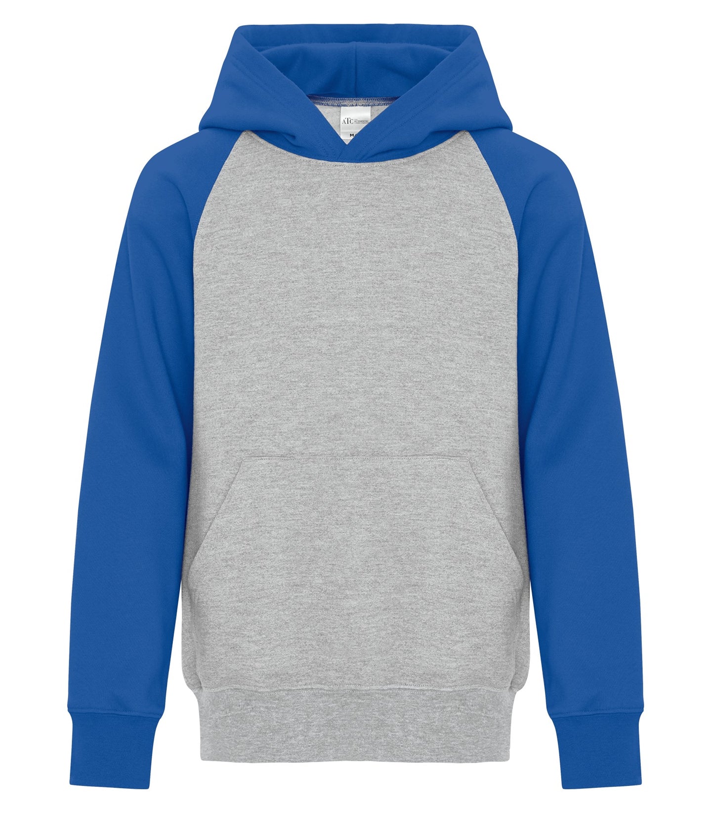 ATC EVERYDAY FLEECE TWO TONE YOUTH HOODIE (ATCY2550) - Athleticheather Royal