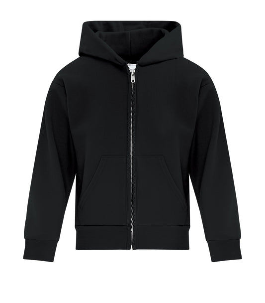 ATC™ EVERYDAY FLEECE FULL ZIP YOUTH HOODIE - Black