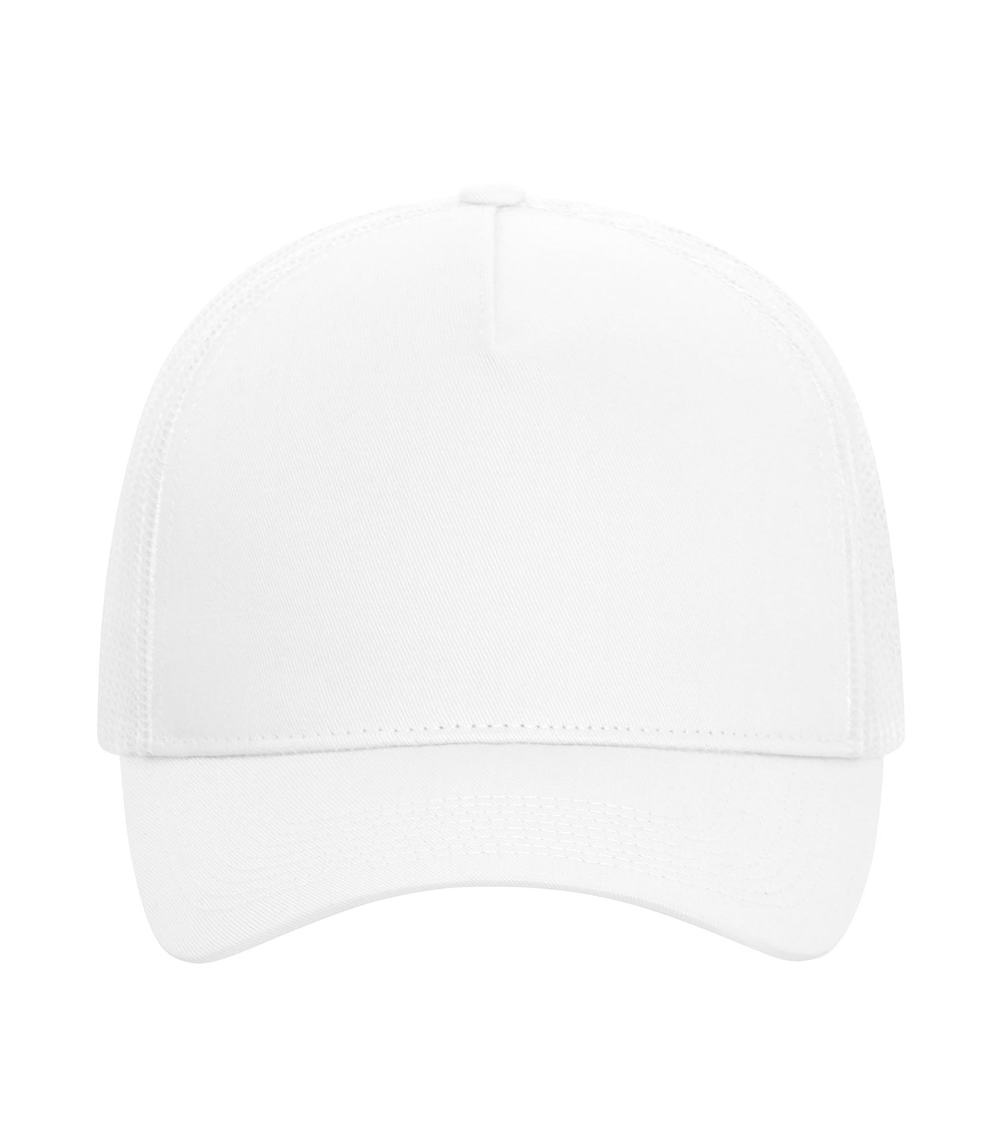 ATC EVERYDAY COTTON TWILL 5-PANEL TRUCKER CAP (C1342) - White White