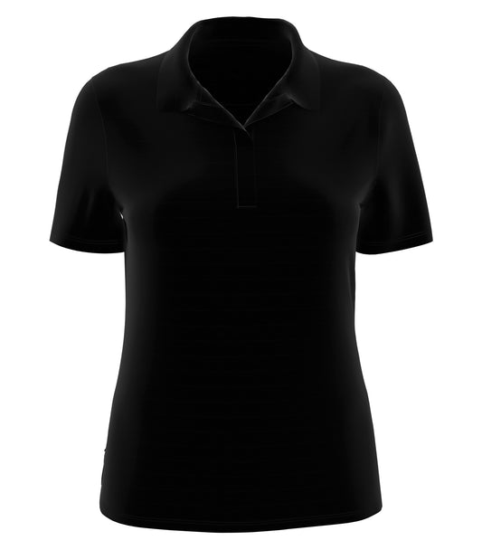 Callaway ECO HORIZONTAL TEXTURED LADIES' POLO (CGW761) - Black