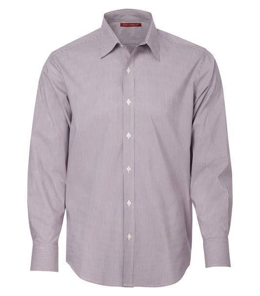 Coal Harbour MINI STRIPE STRETCH WOVEN SHIRT (D6006) - Auberginepurple 5153