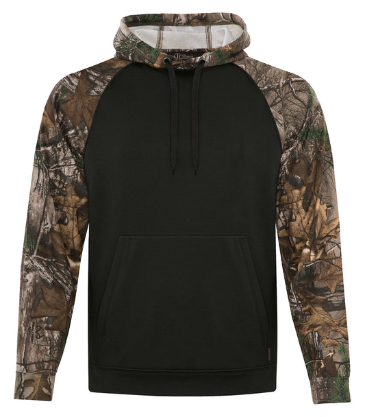 ATC TECH FLEECE HOODIE (F2034) - Black Realtree Xtra