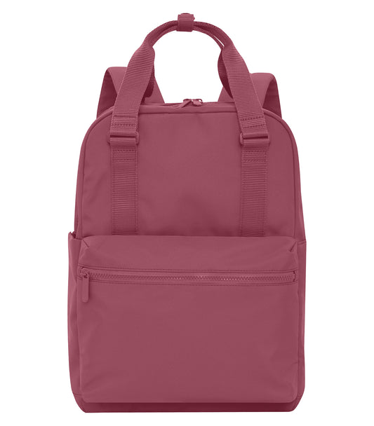 Koi Matte Handled Backpack. 10 L. - Rosewood