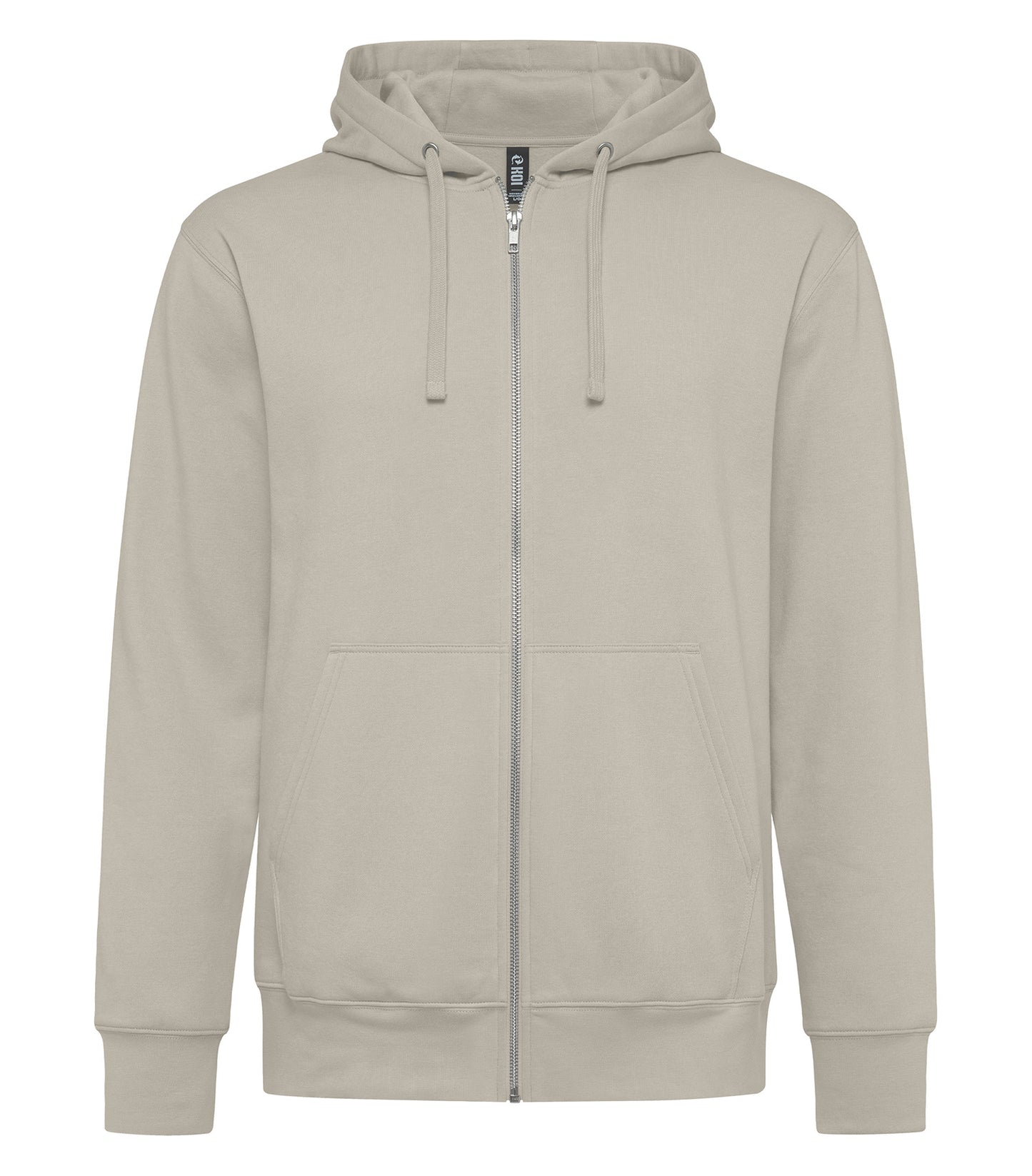 KOI TRIBLEND FLEECE FULL ZIP HOODIE (KOI2052) - Sandstone