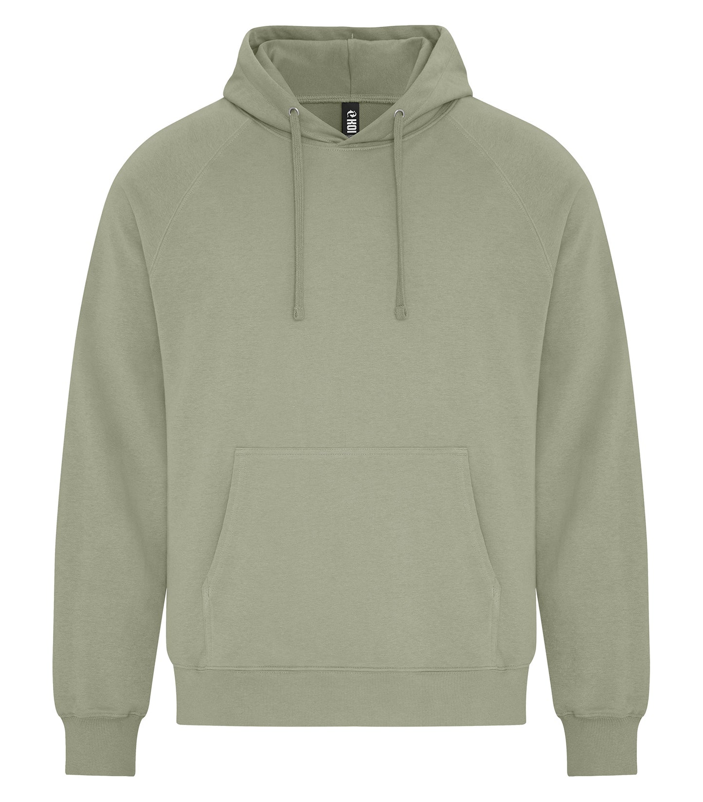 Koi Element Cvc French Terry Hoodie. - Thyme