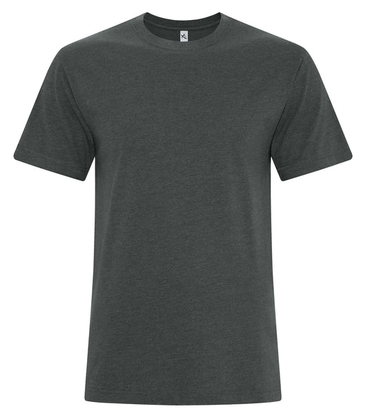 KOI® ELEMENT RING SPUN CVC TEE - Charcoal