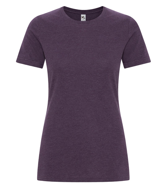 KOI RING SPUN BLEND LADIES' TEE (KOI8060L) - Amethyst