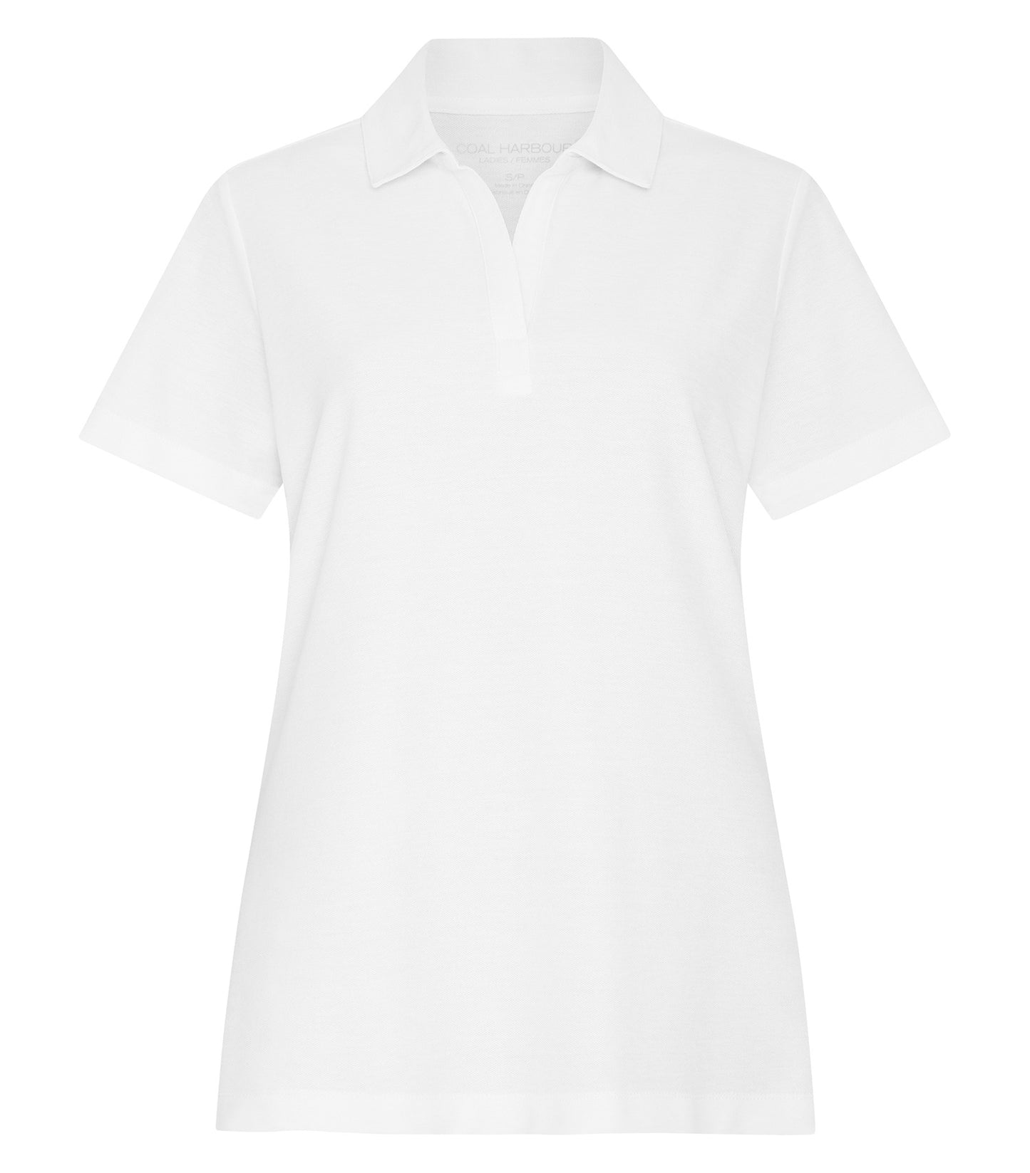 Coal Harbour Everyday Blend Ladies’ Polo. - White