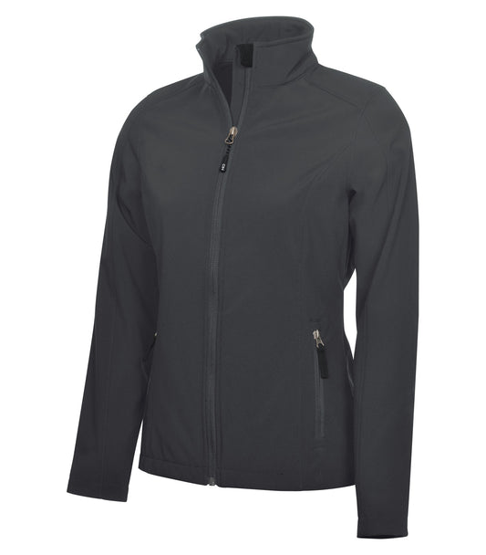 COAL HARBOUR® EVERYDAY WATER REPELLENT SOFT SHELL LADIES' JACKET - Graphite