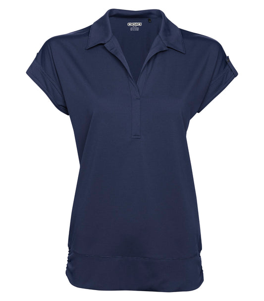 OGIO® MICROSTRIPE LADIES' POLO - Blueprint