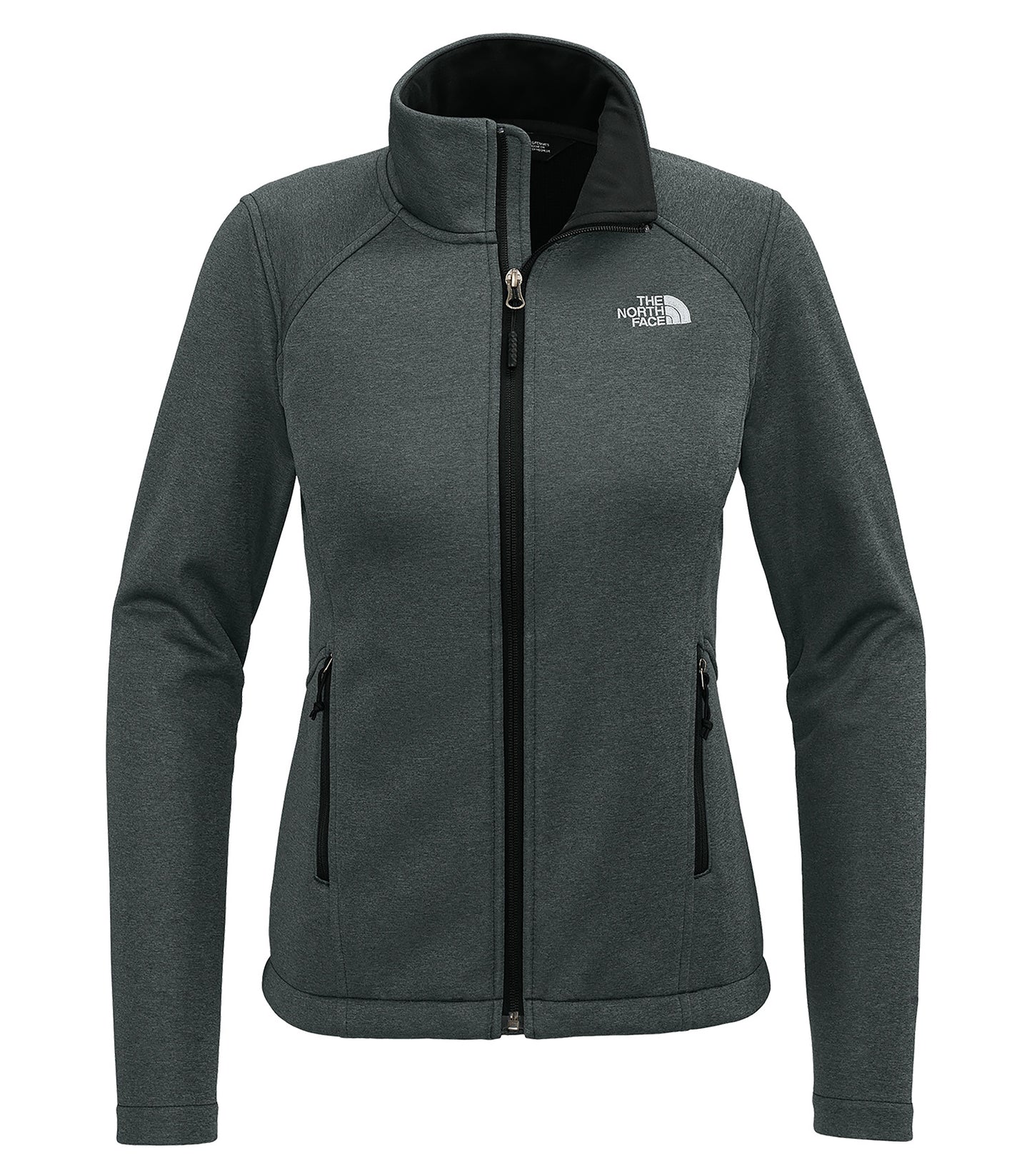 The North Face RIDGEWALL SOFT SHELL LADIES' JACKET FL (NF0A88D4) - Dark Grey Heather