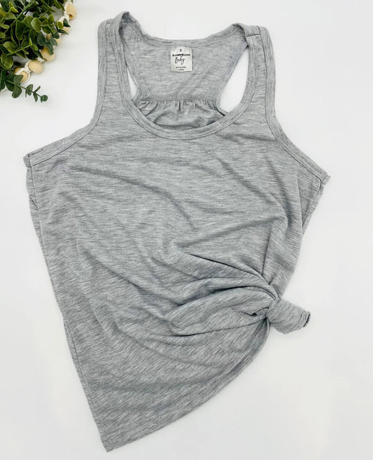 Ladies Scrunch-Back Polyester Tank