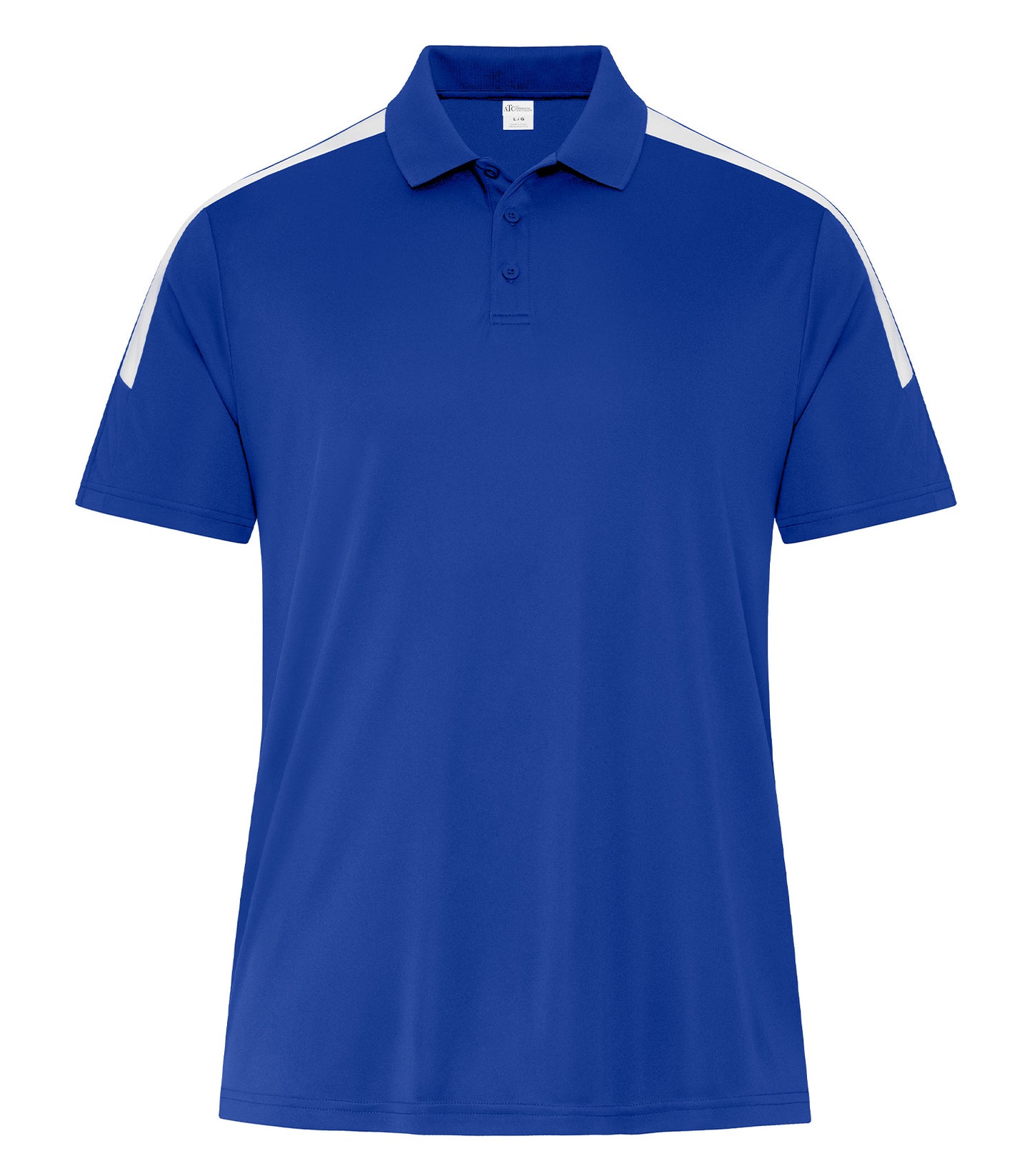 ATC Pro Club Polo. - True Royal/White