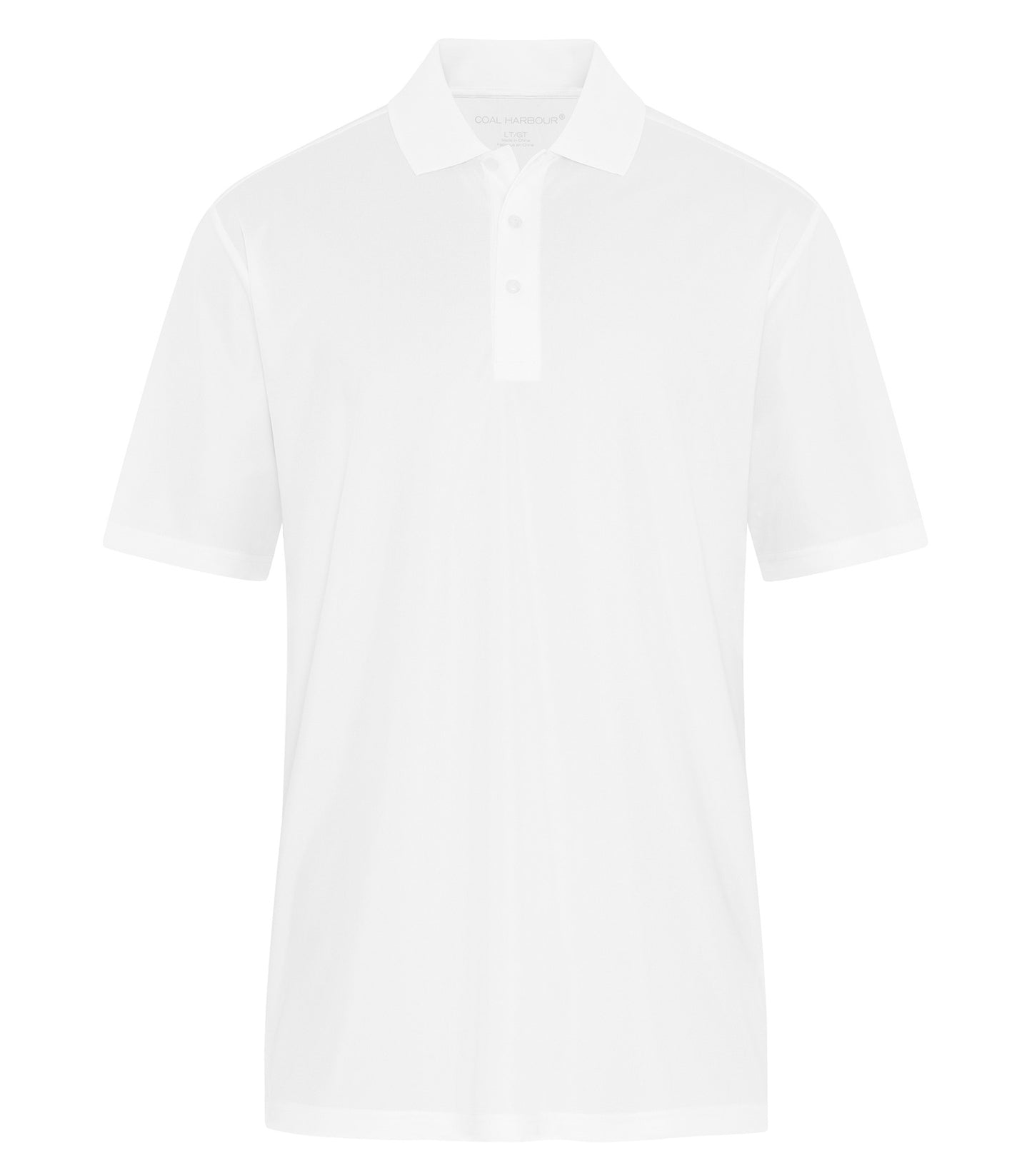 Coal Harbour EVERYDAY SNAG RESISTANT TALL POLO (TS365) - White