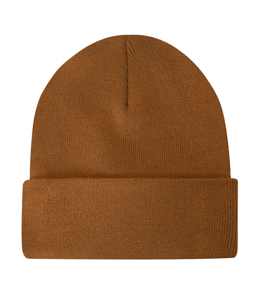 ATC Werk‚Ñ Fleece Lined Knit Cuff Beanie. - Caramel