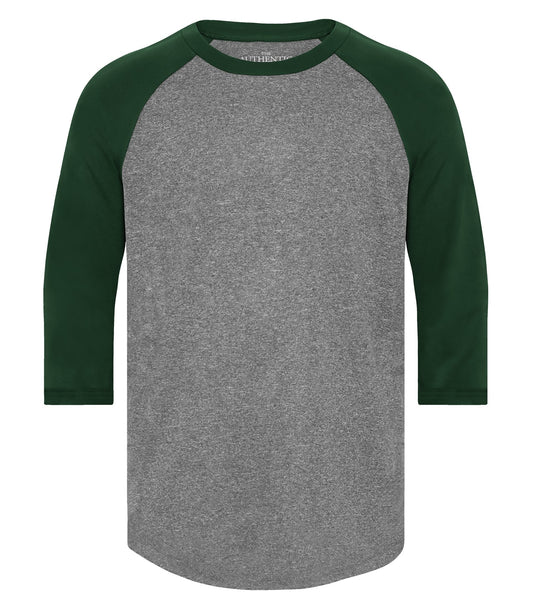 ATC™ PRO TEAM BASEBALL YOUTH JERSEY - Charcoal Heather/Forest Green