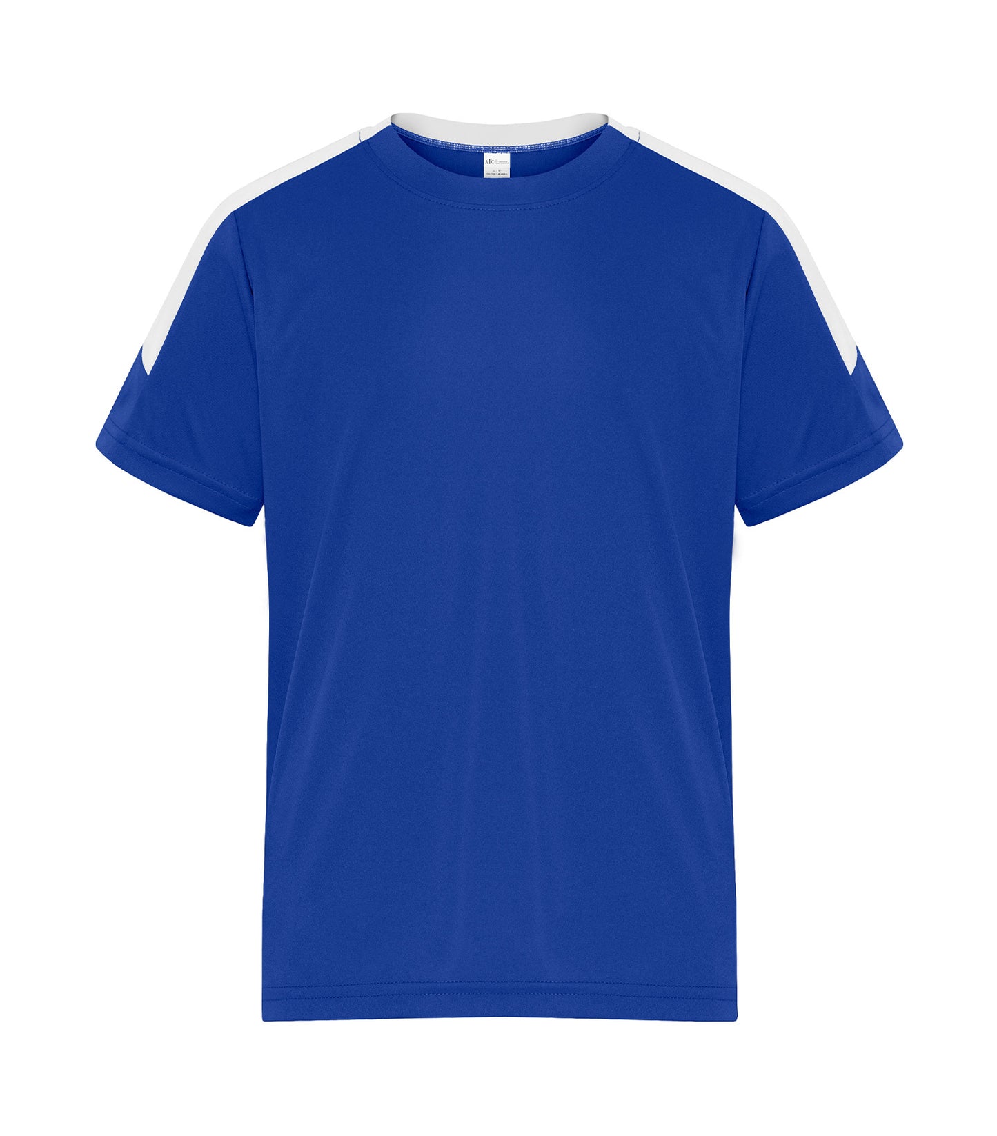 ATC Pro Club Youth Tee. - True Royal/White