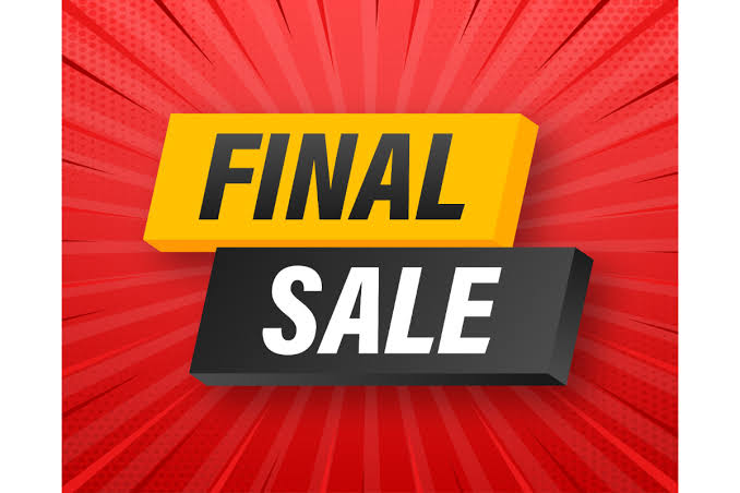 DISCONTINUED - FINAL SALE