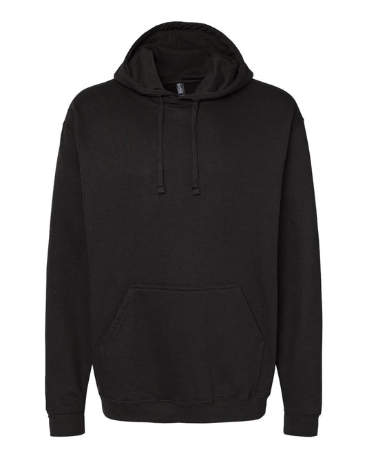 M&O 3320 Unisex Pullover Hoodie - Black