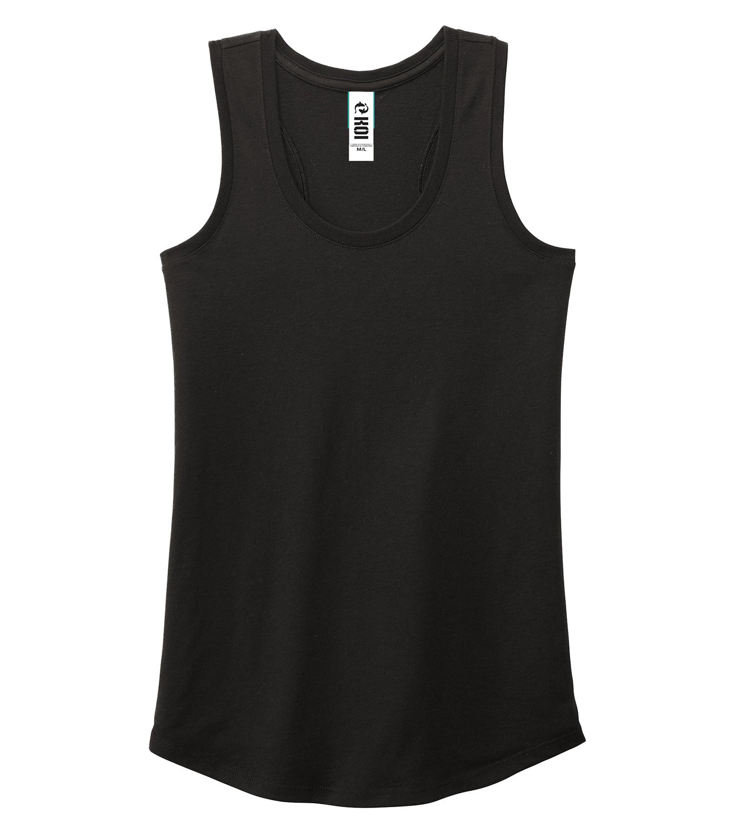 KOI Element Triblend Racerback Ladies' Tank - Black