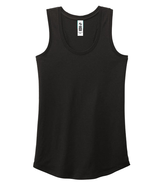 KOI Element Triblend Racerback Ladies' Tank - Black