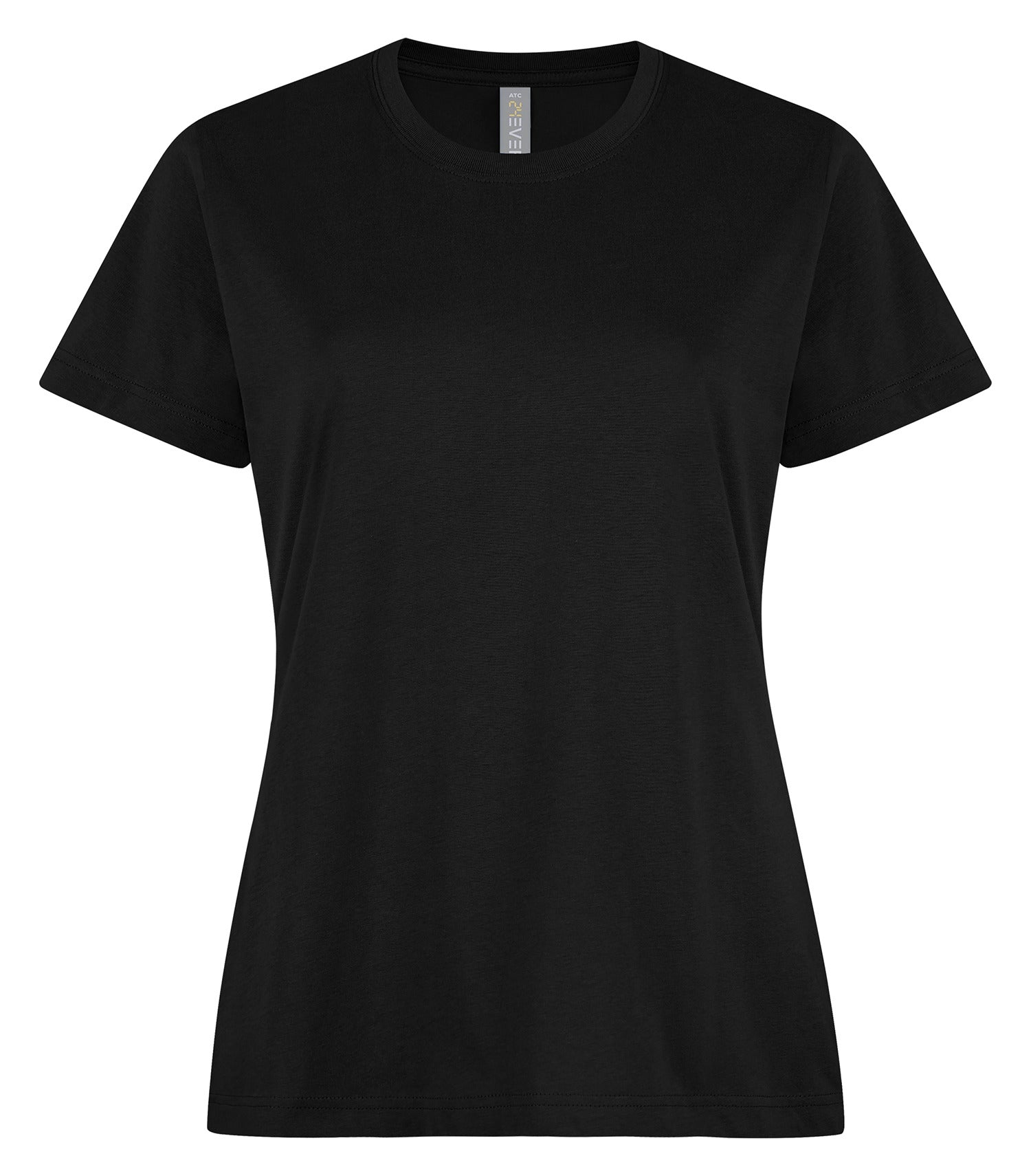 ATC 24Ever 24EVER RING SPUN COTTON LADIES' TEE (24EVERL) - Black