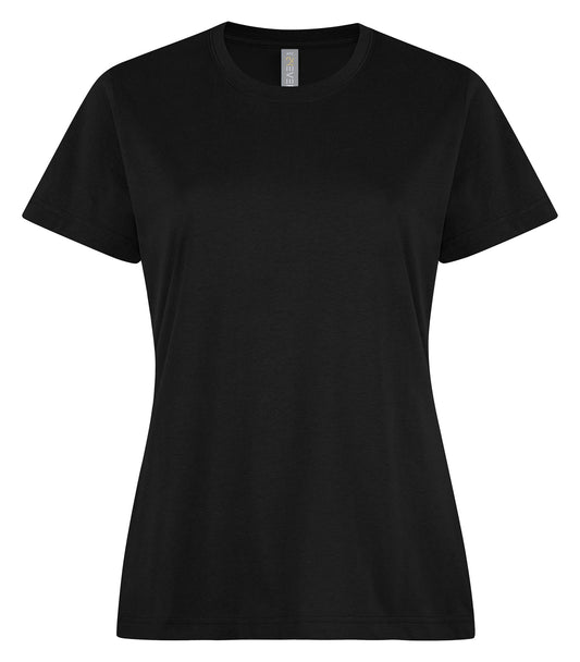 ATC 24Ever 24EVER RING SPUN COTTON LADIES' TEE (24EVERL) - Black