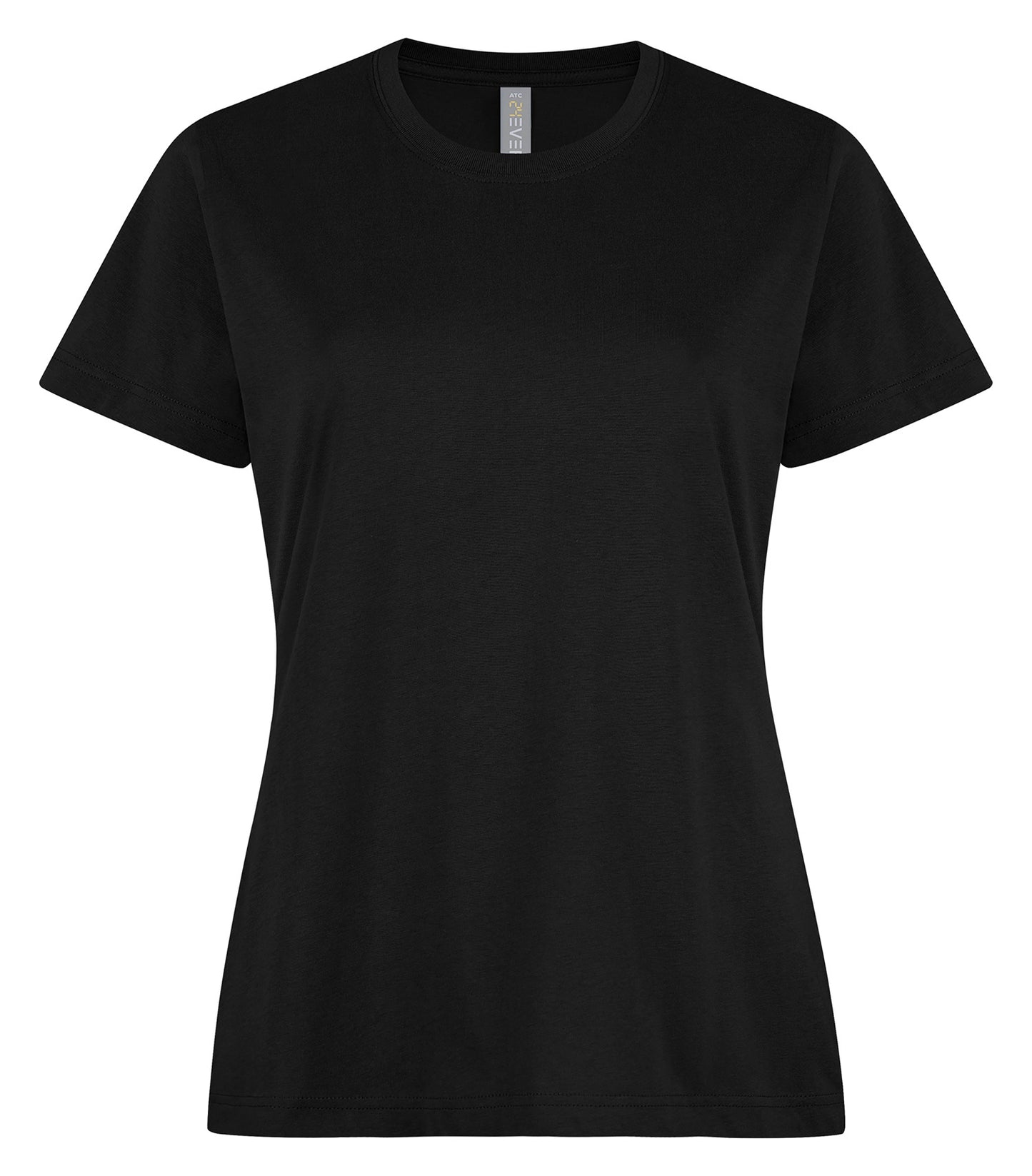 ATC 24Ever 24EVER RING SPUN COTTON LADIES' TEE (24EVERL) - Black