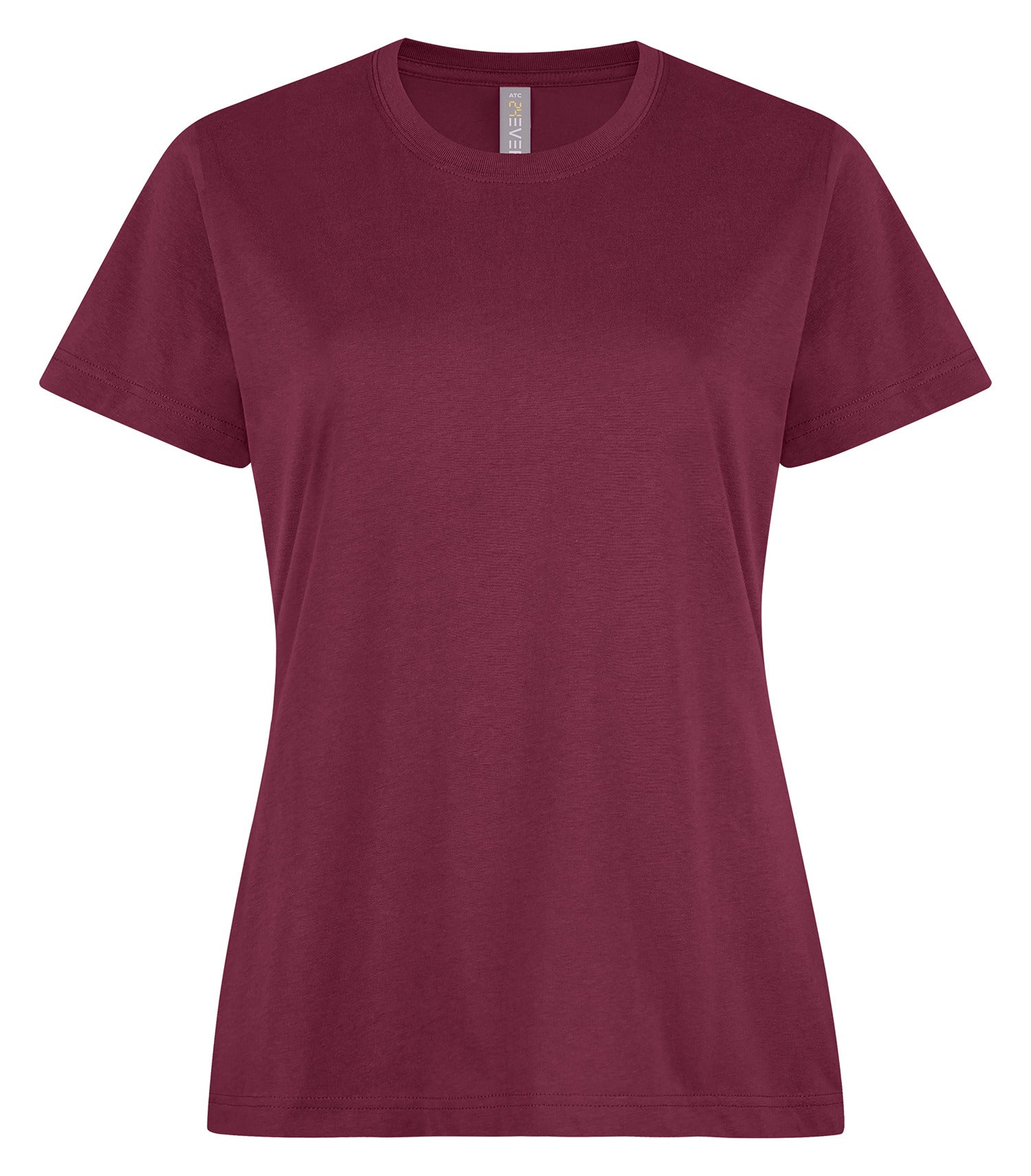ATC 24Ever 24EVER RING SPUN COTTON LADIES' TEE (24EVERL) - Maroon