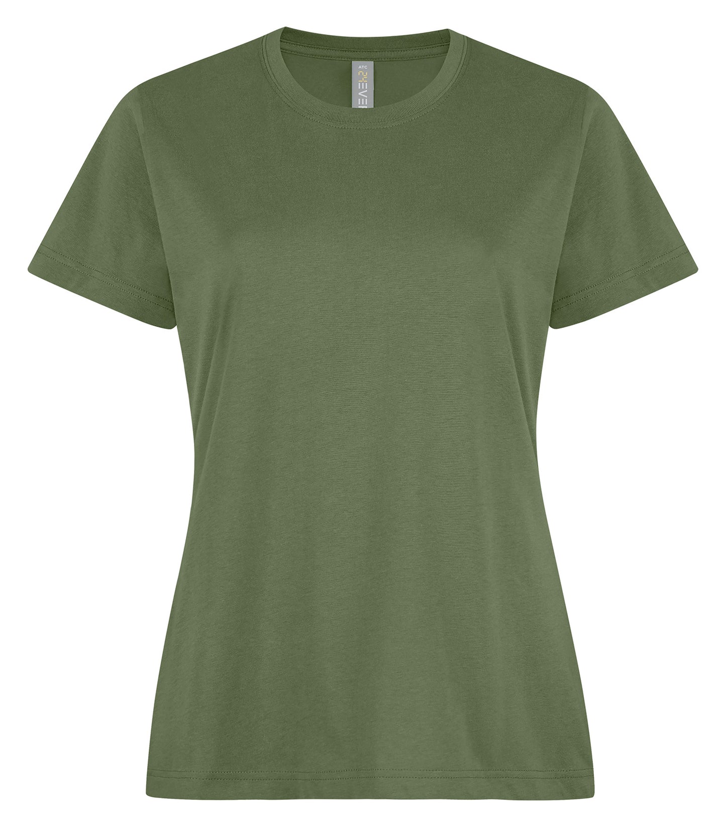 ATC 24Ever 24EVER RING SPUN COTTON LADIES' TEE (24EVERL) - Military Green