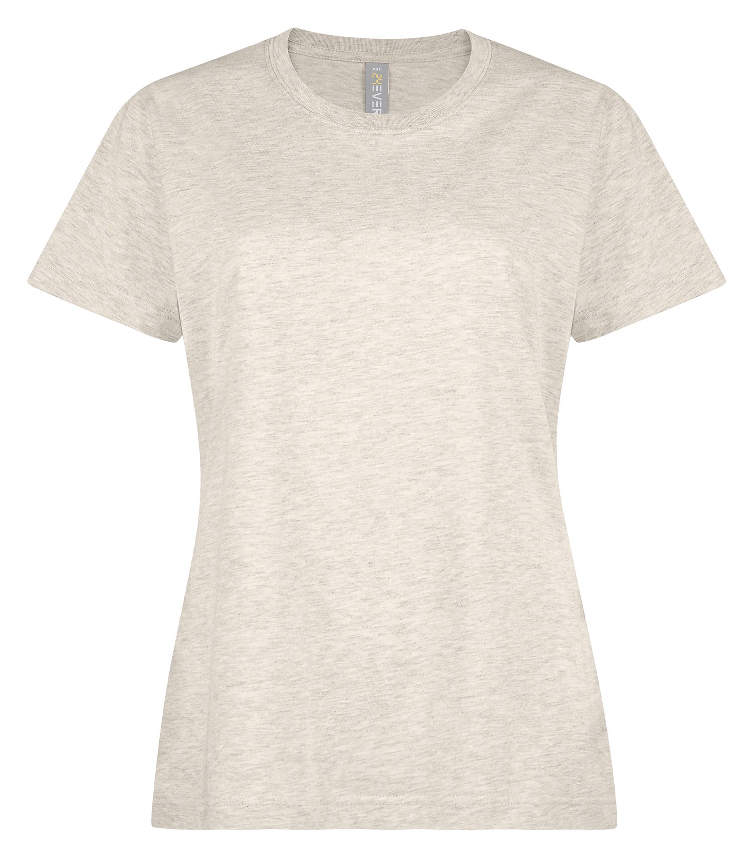 ATC 24Ever 24EVER RING SPUN COTTON LADIES' TEE (24EVERL) - Oatmeal Heather