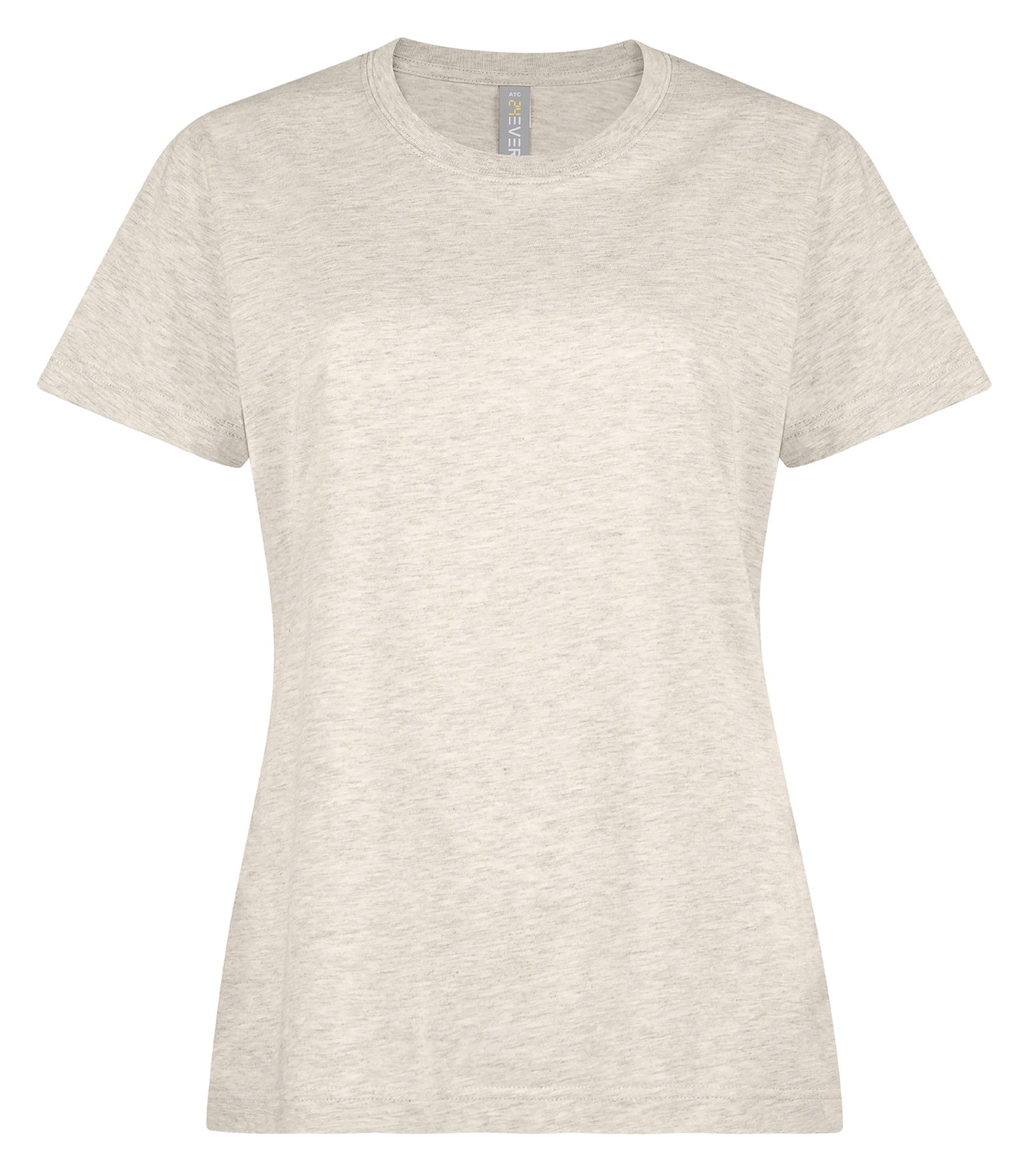 ATC 24Ever 24EVER RING SPUN COTTON LADIES' TEE (24EVERL) - Oatmeal Heather