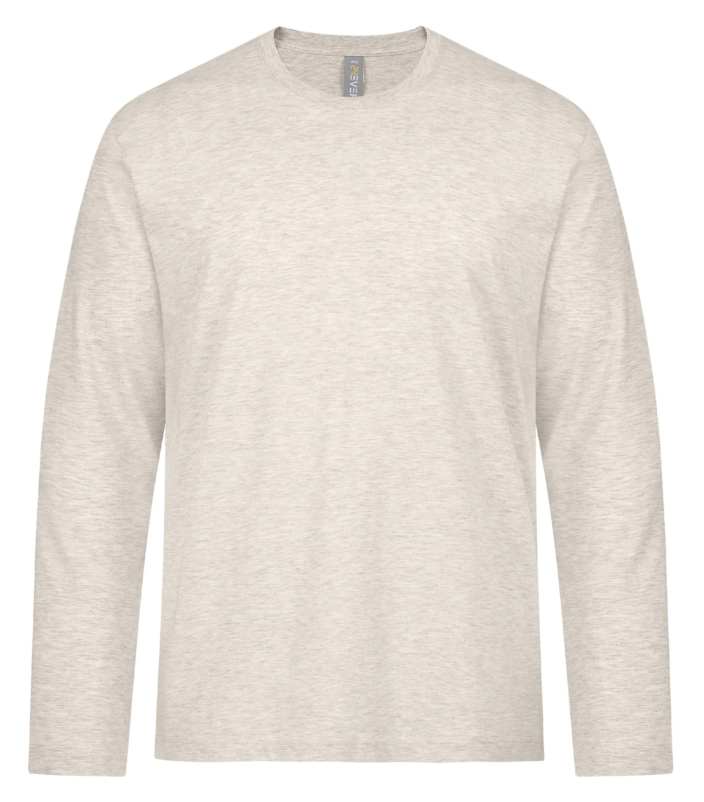 ATC 24Ever 24EVER RING SPUN COTTON TEE (24EVERLS) - Oatmeal Heather