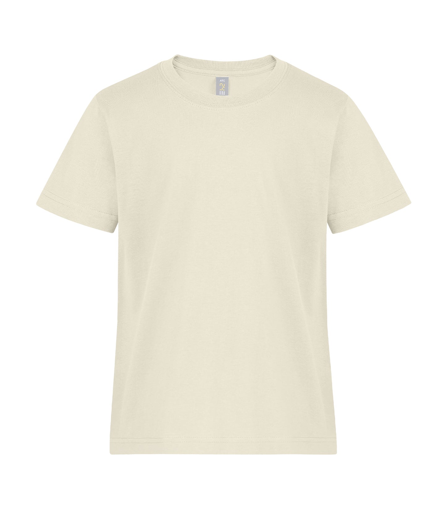ATC 24Ever 24EVER RING SPUN COTTON YOUTH TEE (24EVERY) - Natural
