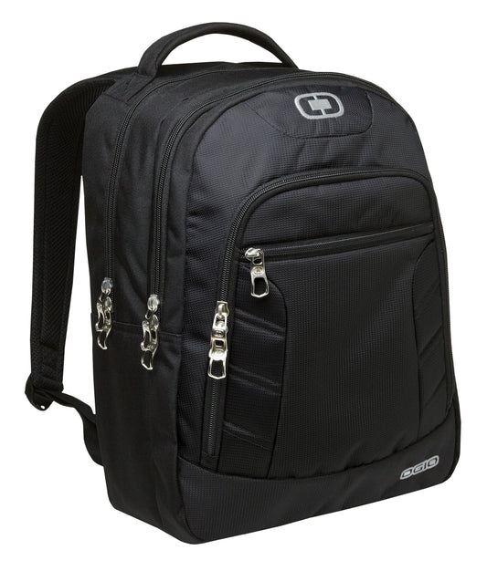 OGIO® COLTON BACKPACK. 24.6L - Black/Silver